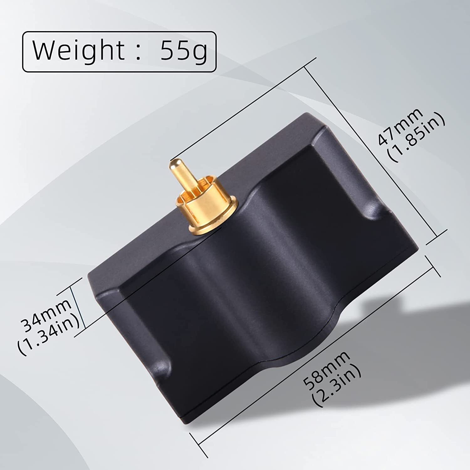Wireless Tattoo Power Supply WX2 Rechargeable 1500mAh LED Easy Control Battery