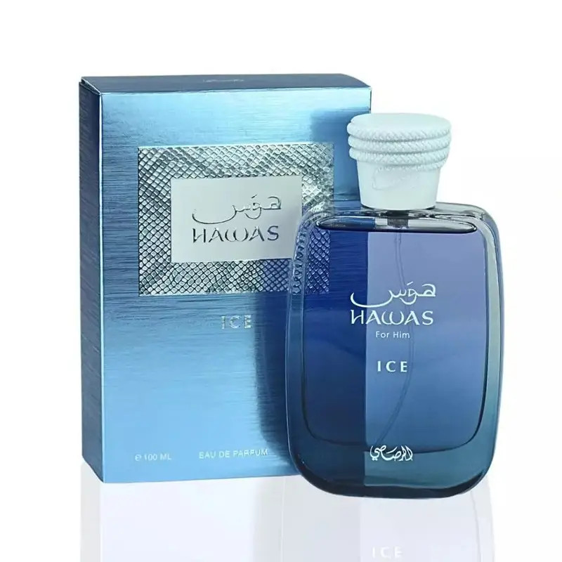 Hawas Ice Eau de Parfum 3.4 oz / 100 ml Spray for Men