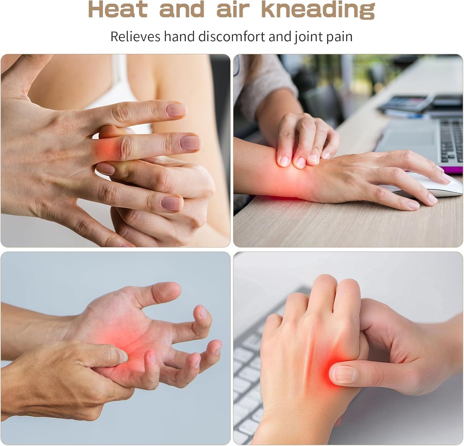 Dual-Sided Hand Warmers 2 Pack Rechargeable 12000mAh, Electric Hand Warmer Gifts