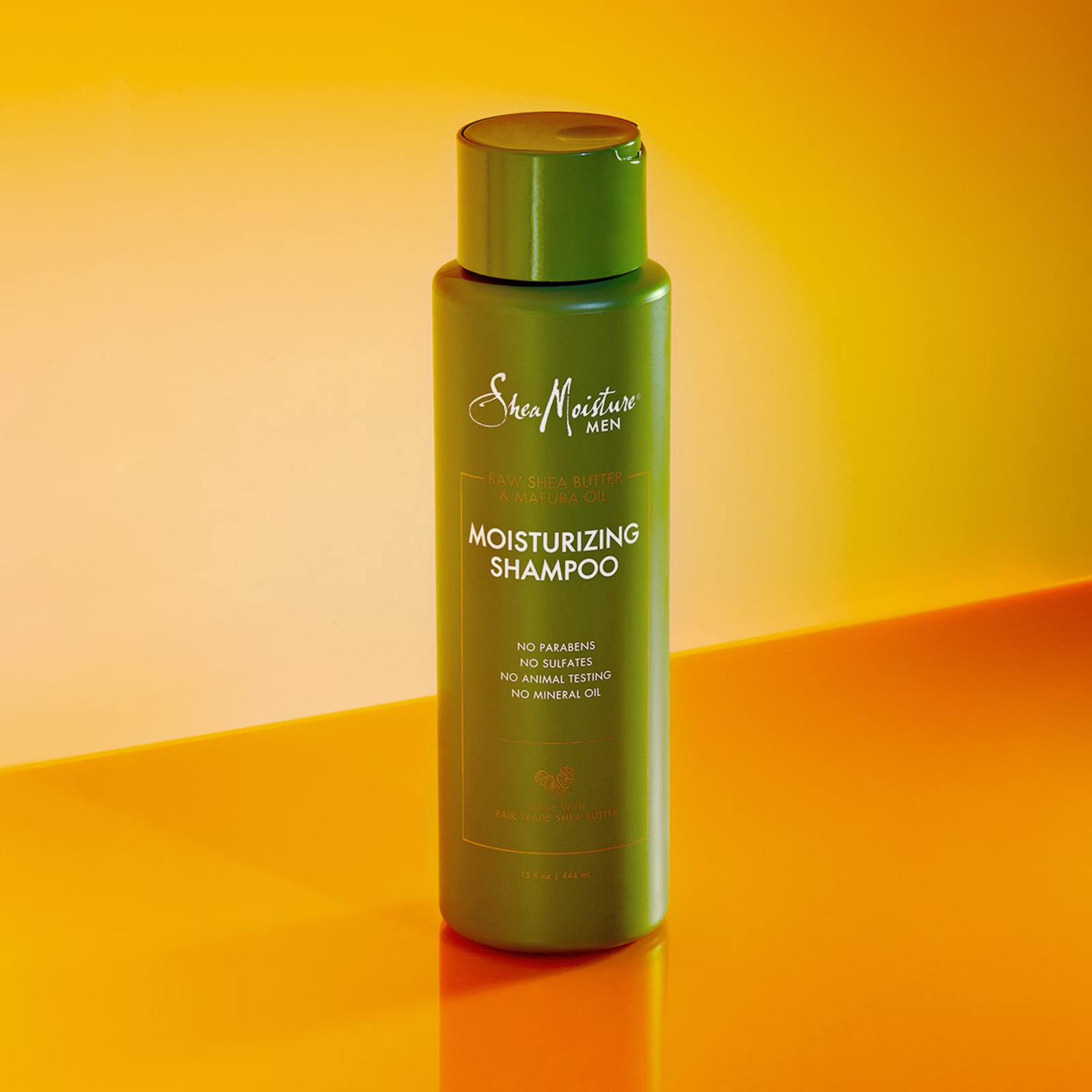 Sulfate-Free Moisturizing Shampoo with Raw Shea Butter & Mafura Oil, 15 Oz