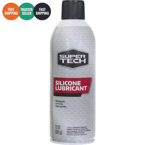 Super Tech Silicone Lubricant Spray – Silicone – Lubricant – 12oz