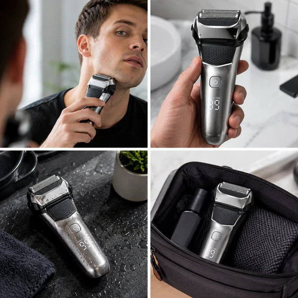 Electric Razor for Men,Shavers for Men Electric Razor Wet Dry