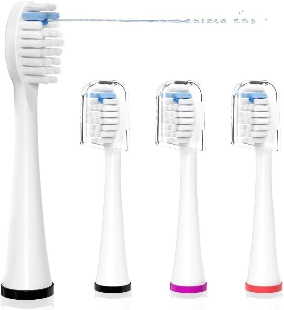 Replacement Brush Heads for Waterpik Sonic-Fusion 2.0 Flossing Toothbrush Heads