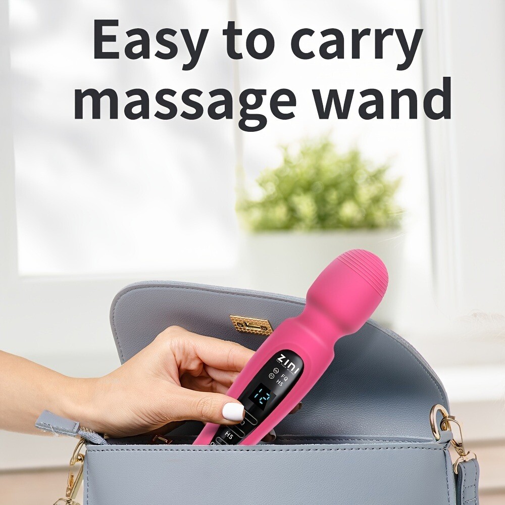 Silent 12-Mode Massager: Women’s Personal Neck & Back Pain Relief Device