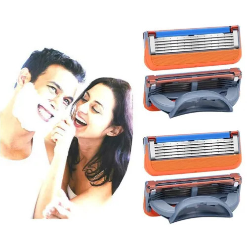 16PCS Shaving Razor Blades Refills Compatible for Fusion 5 Proglide
