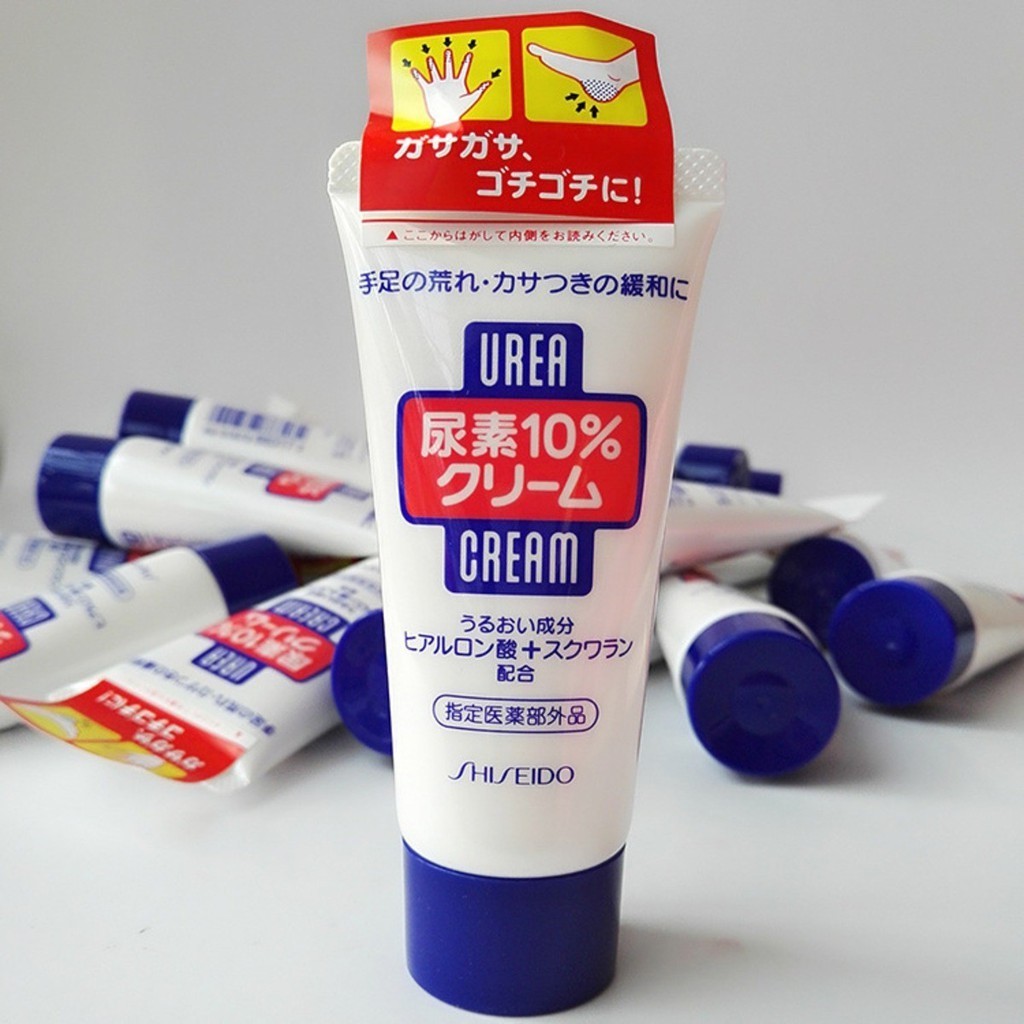 Shiseido UREA 10% Moisture with Hyaluronic Hand & Foot Cream Tube 60g – Japan