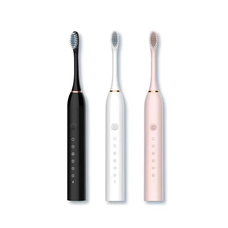 Sonic Electric Toothbrush Rechargeable 6 Mode with 3 Brush Head Precise Cleaning