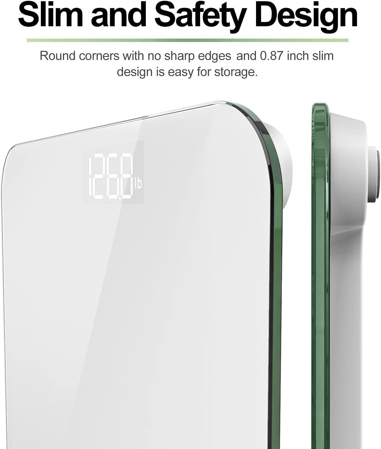 RENPHO Digital Body Weight Scale Highly Accurate Scale for Weight LED Display US