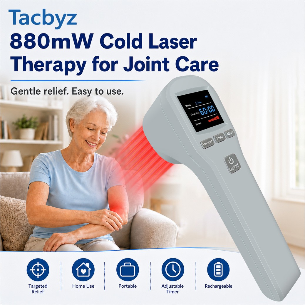880mW Home Laser Therapy Device for Pain Relief Arthritis LLLT Physical Therapy