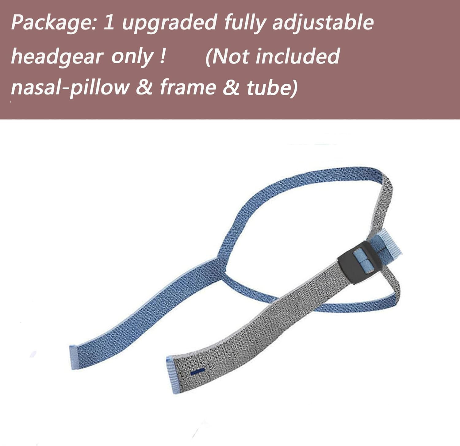 1 Pcs Upgraded Advanced Replacement Headgear Strap Fit for Resmed Airfit P10/N30