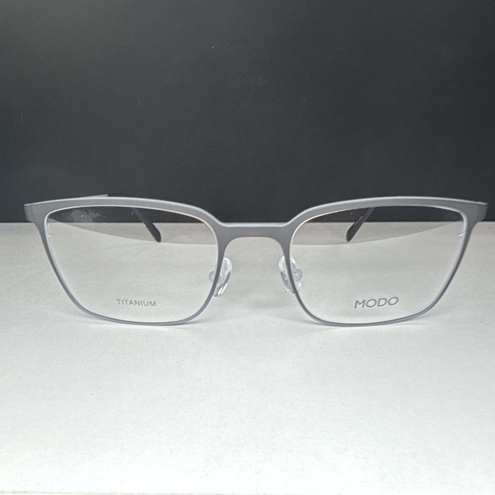 Modo 4299 Titanium Eyeglasses Gray Full Rim Frame Unisex Adults 54-20-145