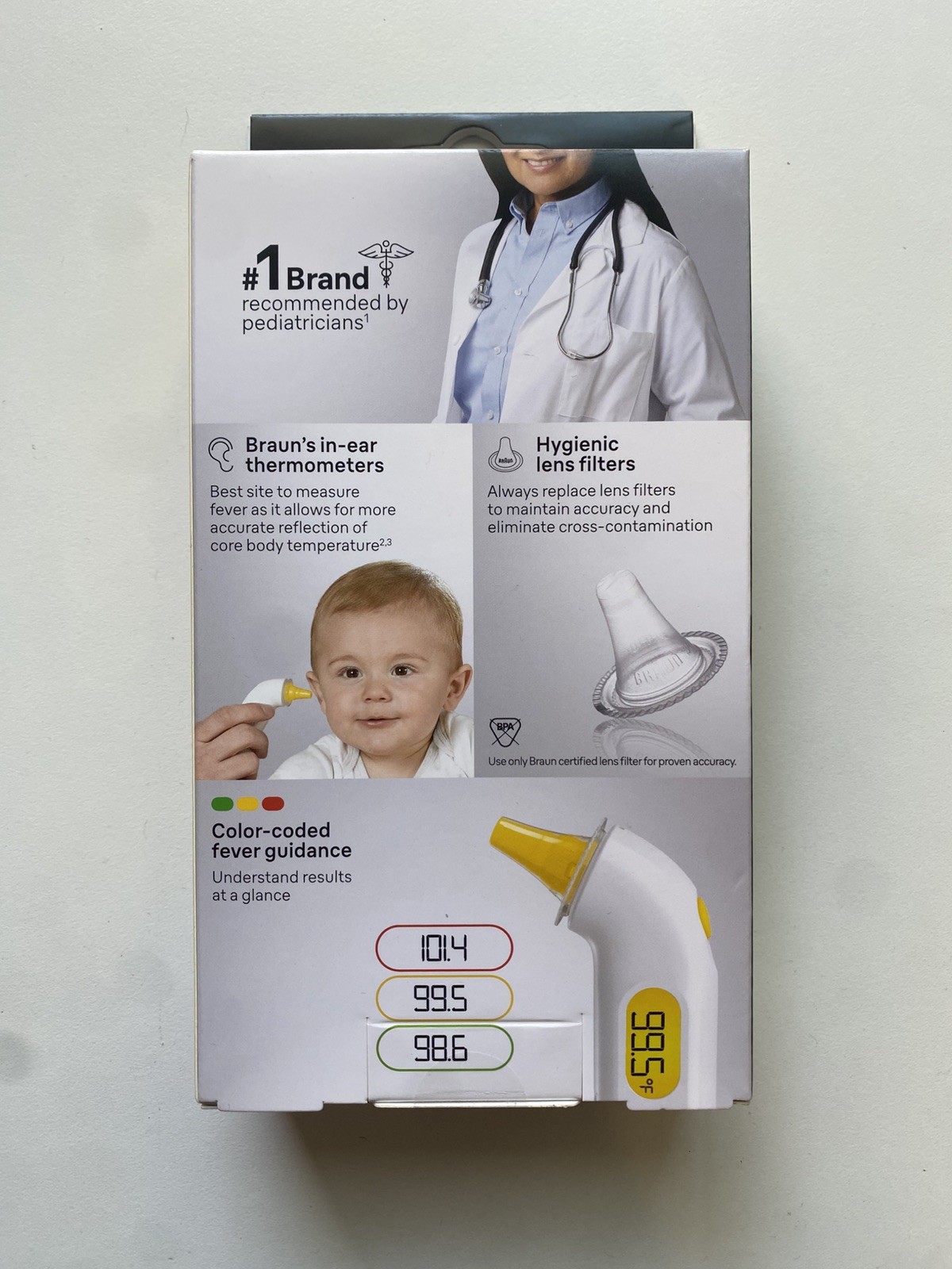 Braun ThermoScan 4 Compact Ear Thermometer