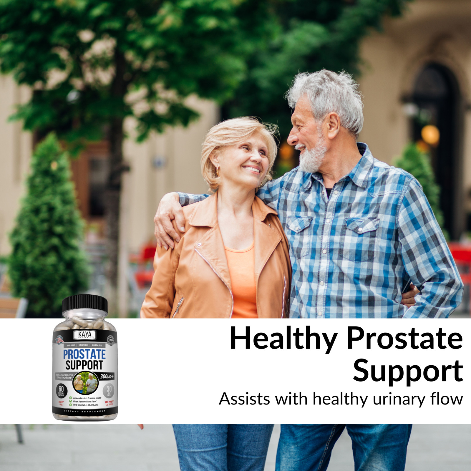 (2 Pack) Prostate Support – Reduce Frequent Urination, Stamina supplement 60ct
