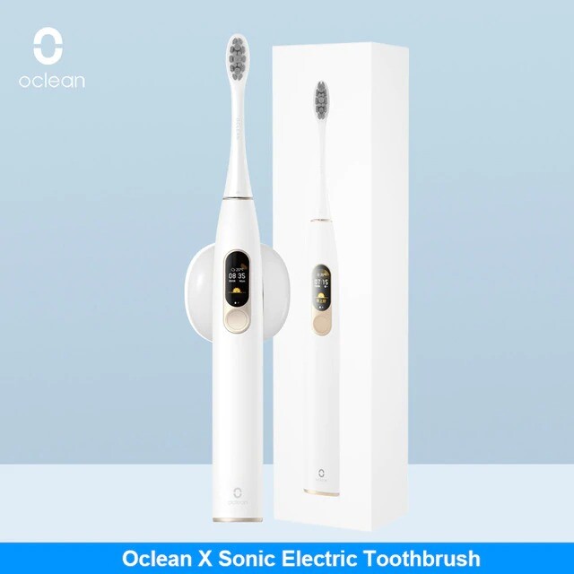 Electric Adult Toothbrush Global Version Oclean X IPX7 Waterproof, Touch Screen