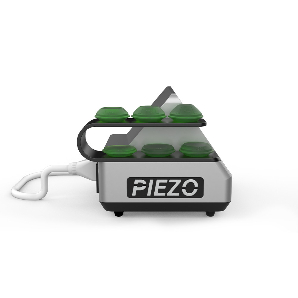 Silver & Black Piezoelectric Shockwave Massager Adjustable Intensity
