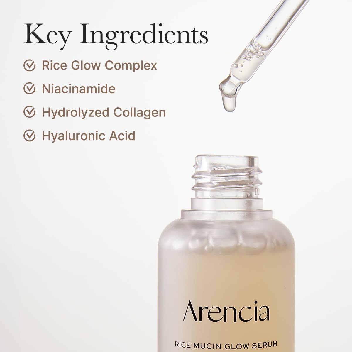 ARENCIA – Rice Mucin Glow Serum [30ml] NEW