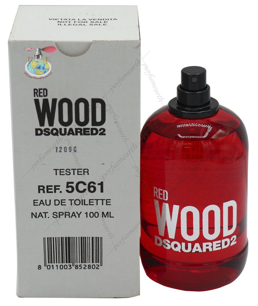Red Wood By Dsquared2 Edt Spray 3.4/3.3 oz For Women New Same As Picture