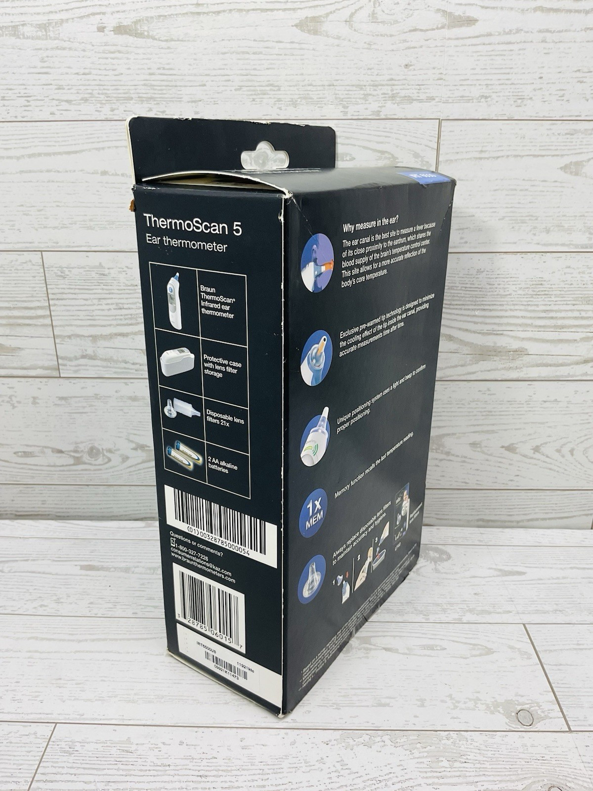 Braun ThermoScan 5 Ear Thermometer Model IRT6500 Brand New
