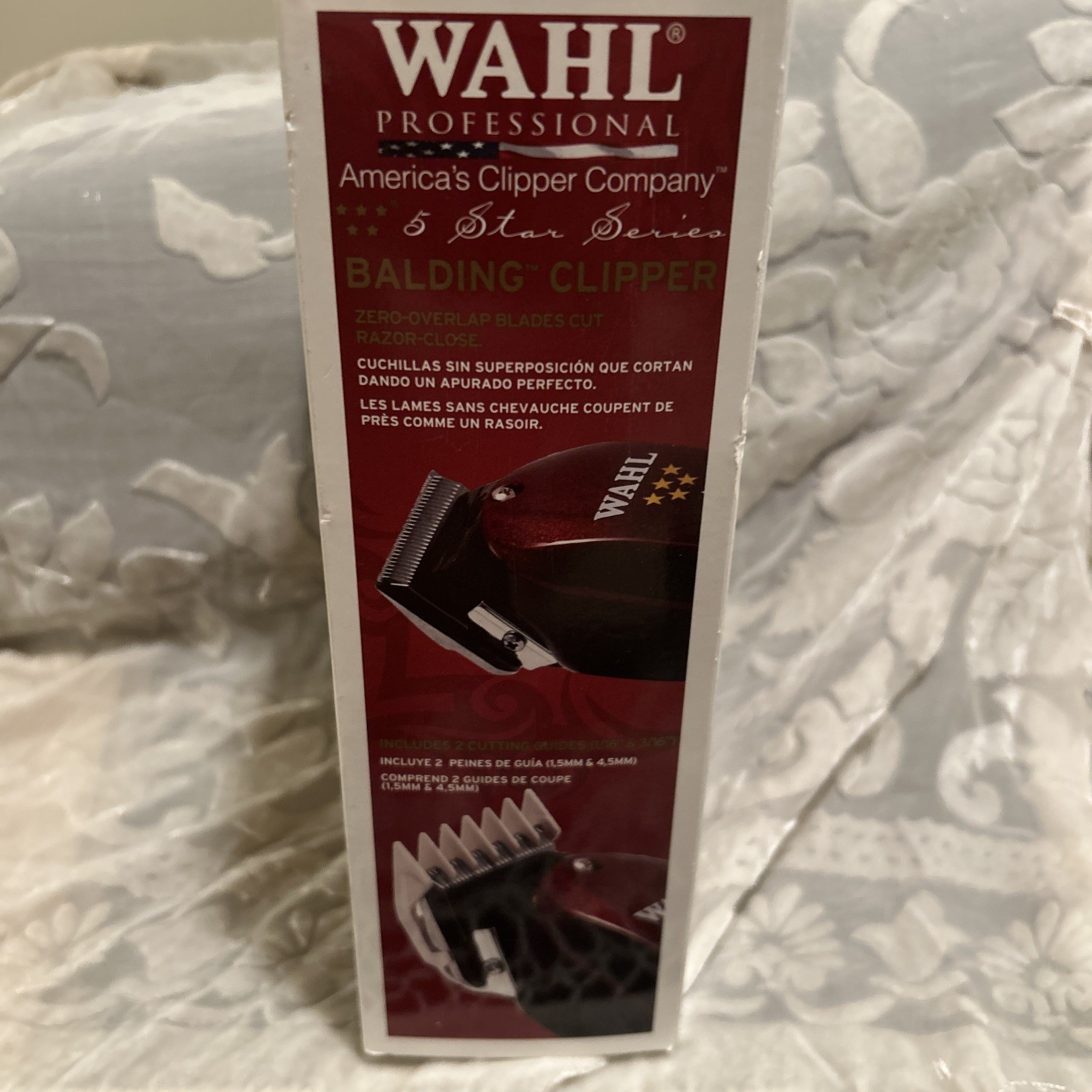 New. Wahl 8110 Professional 5-Star Balding Clipper – Red