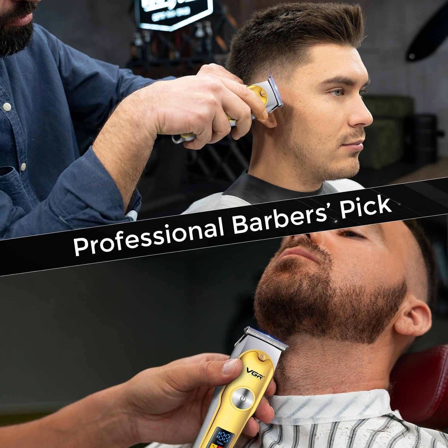 mens professional hair clippers cordless trimmer