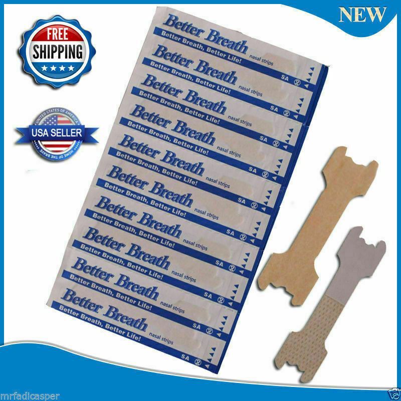 125 Pcs Better Breathe and Reduce Snoring Non-Woven Large / Tan Nasal Strips