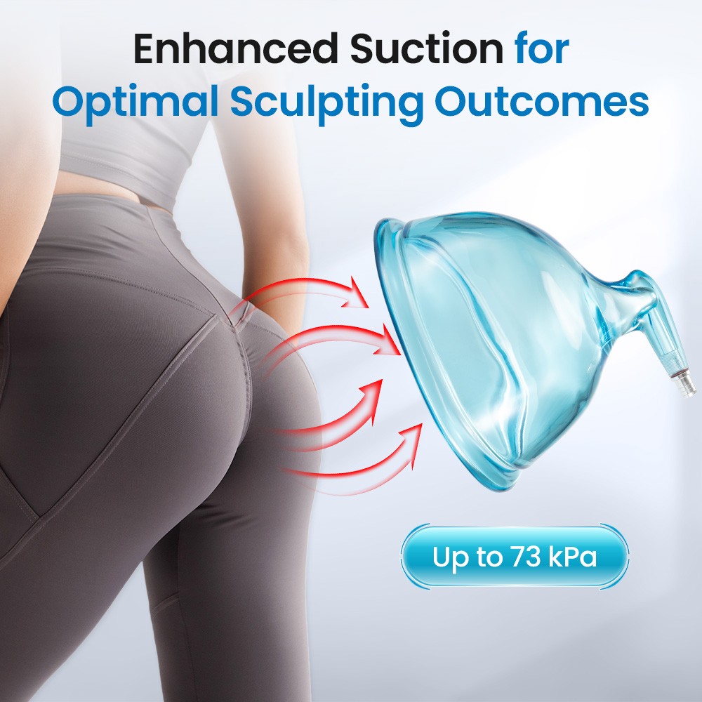 Vacuum Butt Enhancer Machine Adjustable Suction for Lifting Firming Skin USA