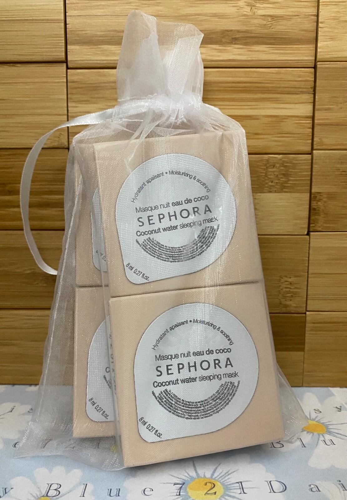 Sephora Coconut Sleeping Mask Skincare 8ml each up to 1 Month Worth SEALED Lot 4