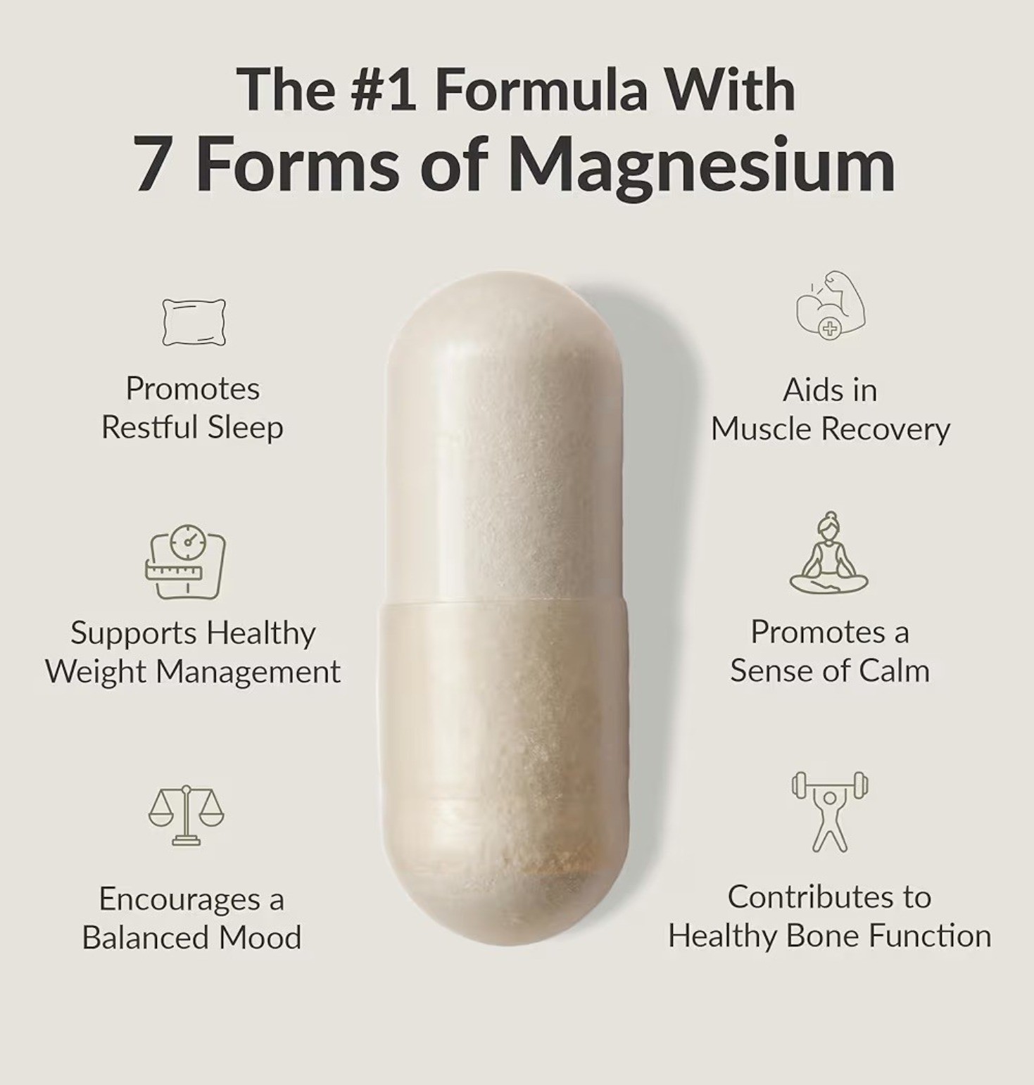 Bioptimizers Magnesium Breakthrough all 7 essential forms, 60 capsules