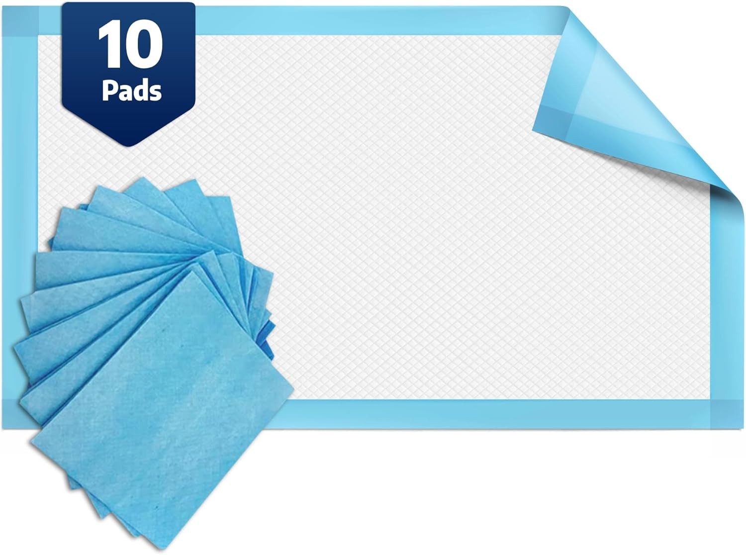 BodyMed Disposable Incontinence Underpads 23 x 36 inches 10 Pack Standard