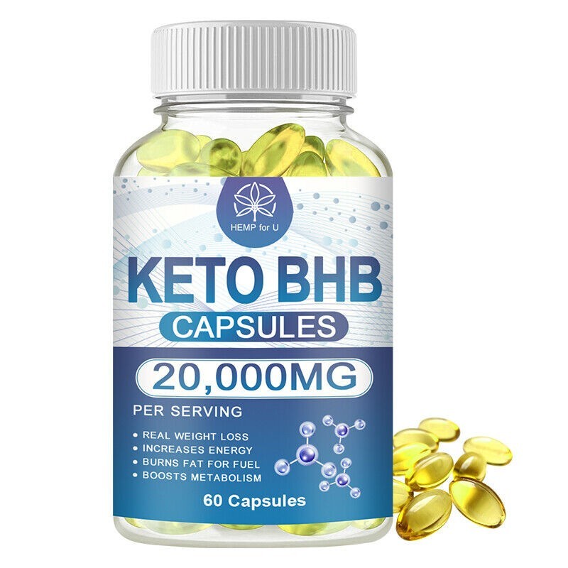 KETO BHB 2000mg Ketone FAT BURNER Weight Loss Diet Pills Ketosis 60-300Capsules