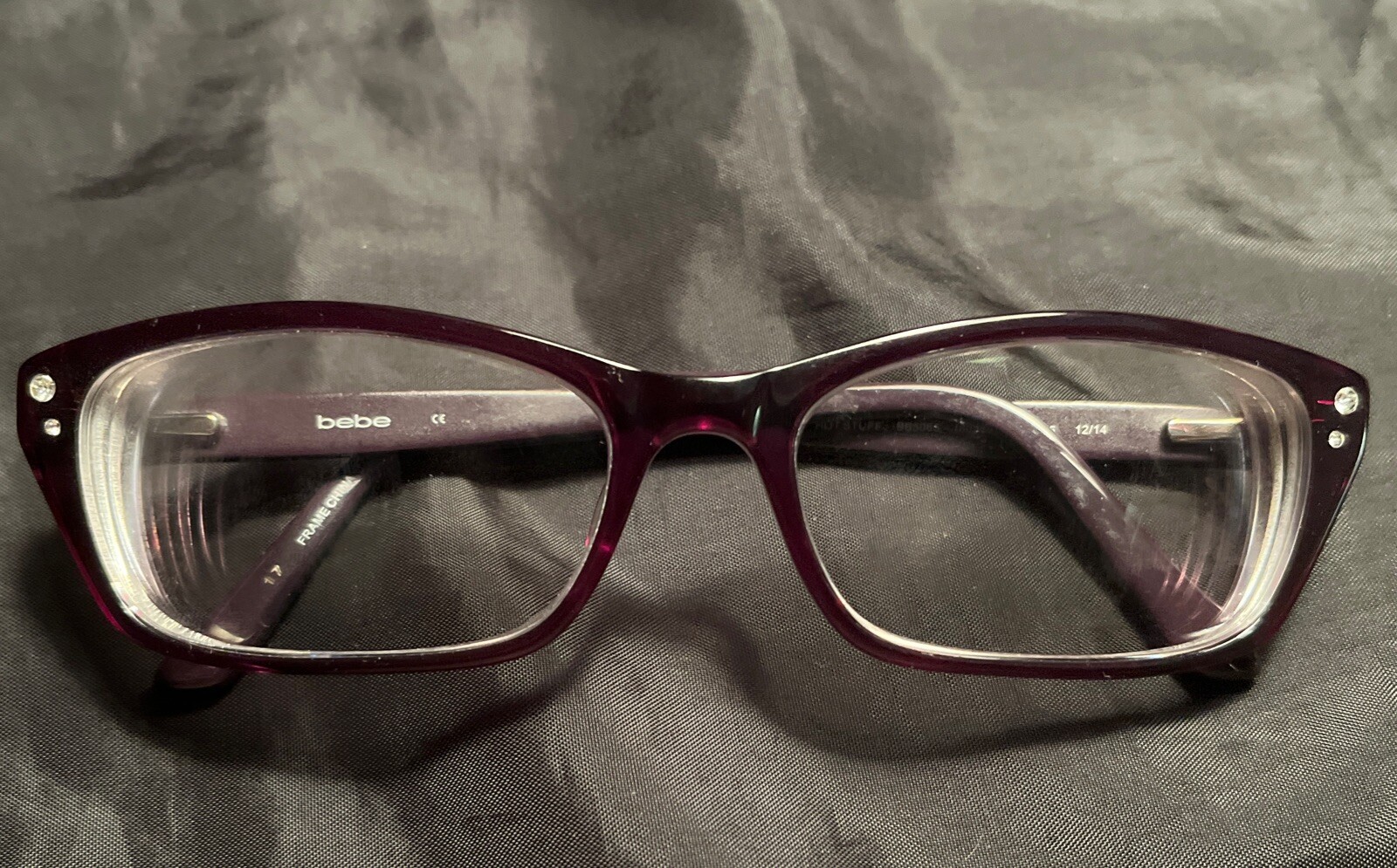 Bebe HOT STUFF BB3065 Plum /Leopard 135 12 14 Womens Frames