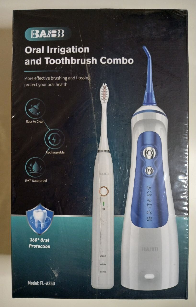BAIBB Oral Irrigation and Toothbrush Combo Model FL-A350 Sealed