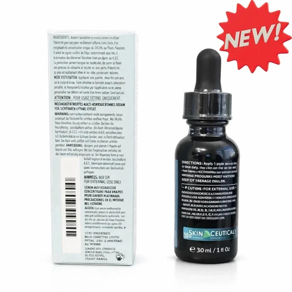 SkinCeuticals A.G.E. Interrupter Ultra Lifting Serum 30ml 1oz New