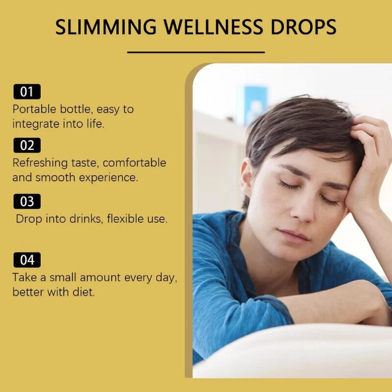 Premium gonist Slimming& Wellness Drops Boost Metabolism & Fat Burning Updated P