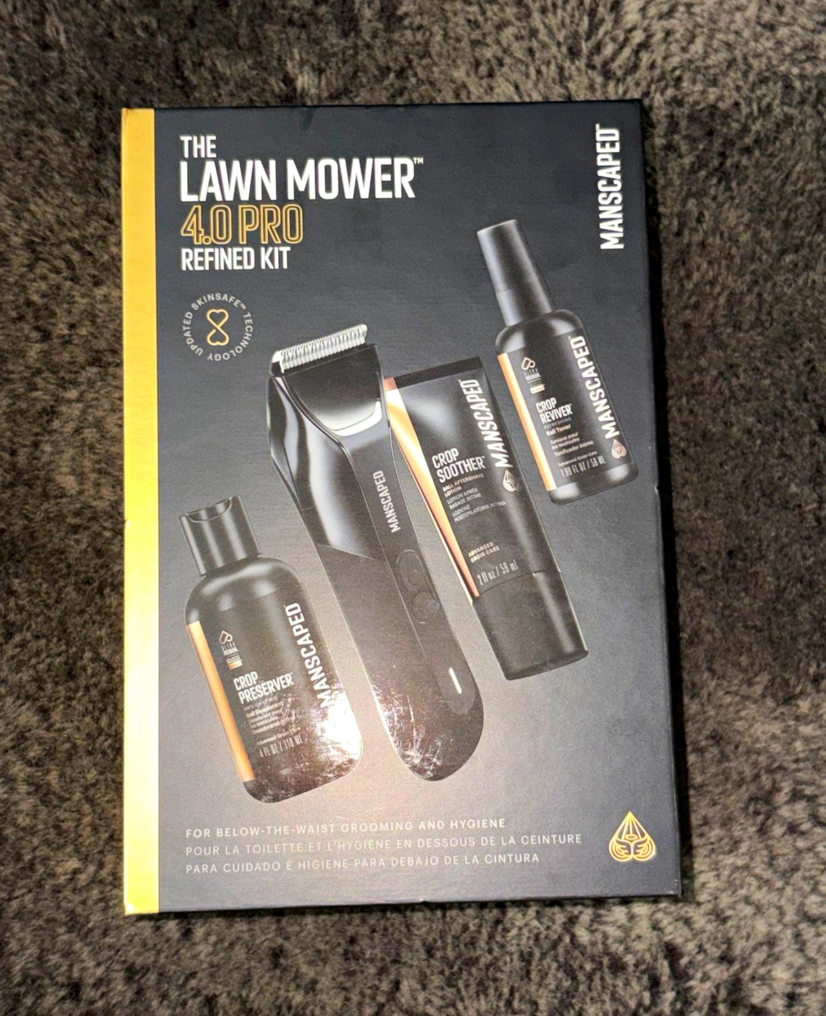 MANSCAPED Lawn Mower 4.0 Pro Refined Shaver Kit