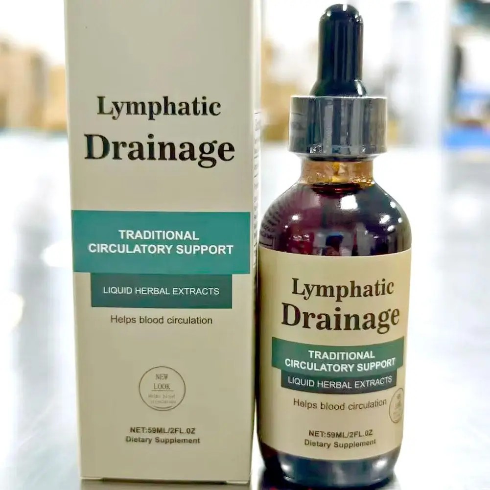 Lymphatic Drainage Drops,Lymphoria,for Detox Bloat Relief & Immune Support 59ml