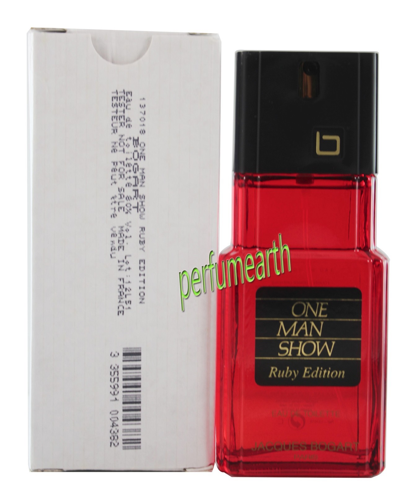 ONE MAN SHOW RUBY 3.3 / 3.4 OZ EDT SPRAY FOR MEN BY JACQUES BOGART Same As