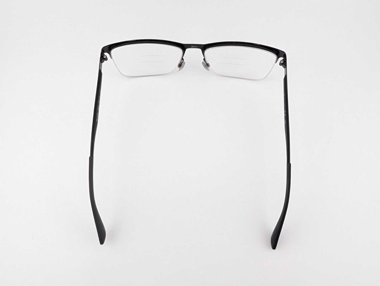 Ray Ban Eyeglasses, Frames Only, RB 6335 2503, 56-17-145, Black, Half Rim
