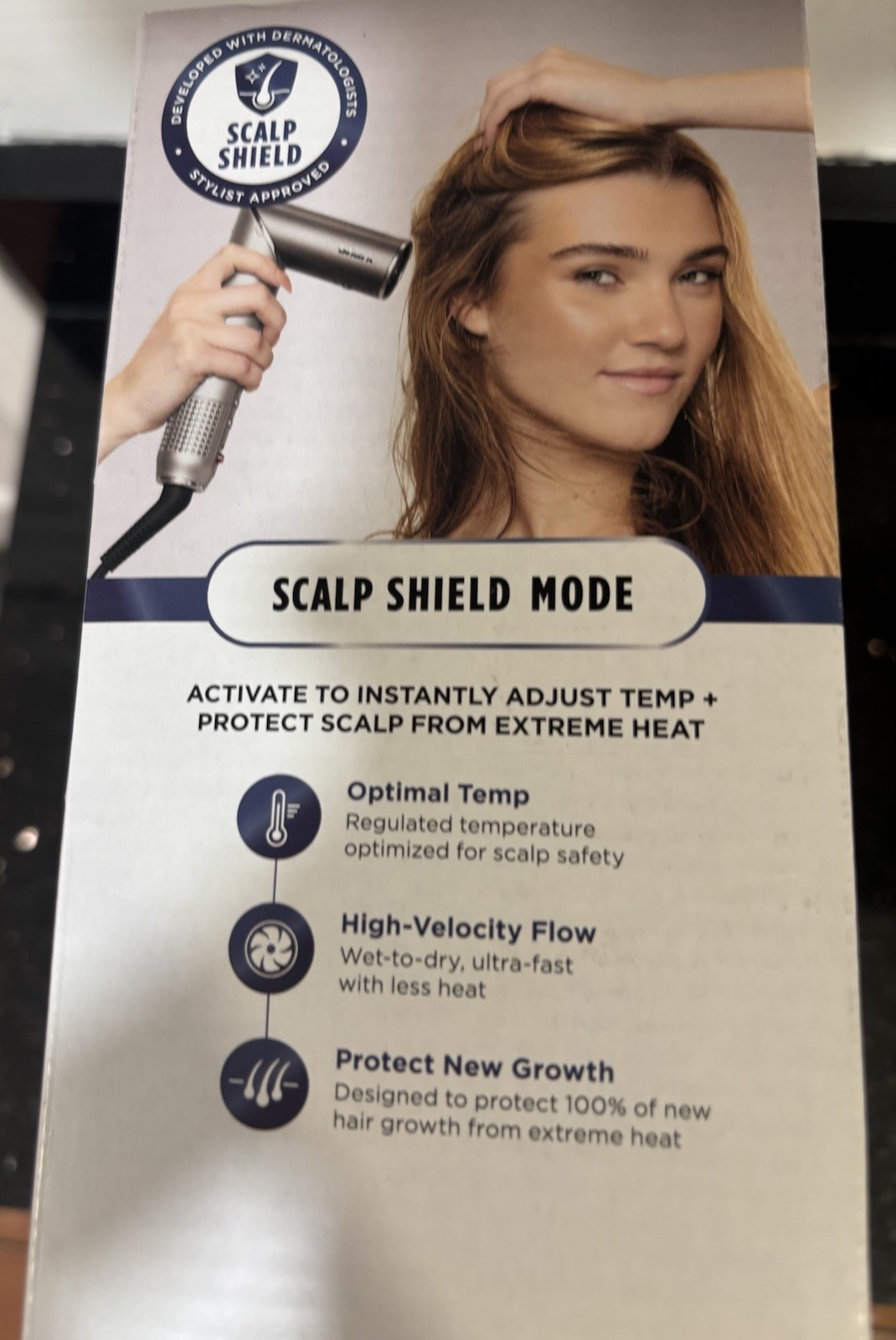 Brand New Shark HD641 FlexFusion Hair Dryer+Fusion Hair Brush Ceramic Air Styler