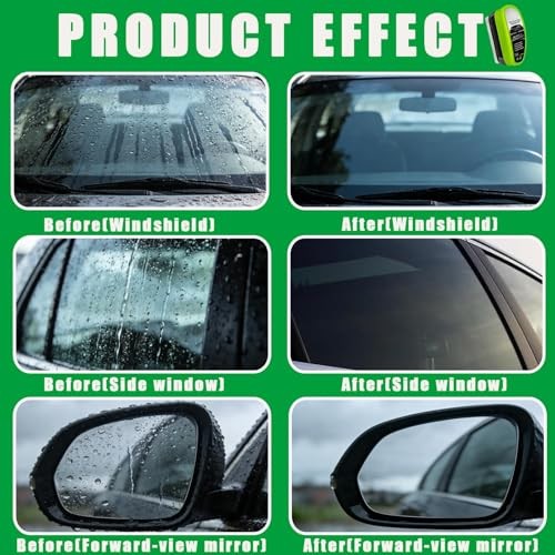 4 Packs Clear Vision Windshield Cleaner,Clear Vision Glass 4pcs