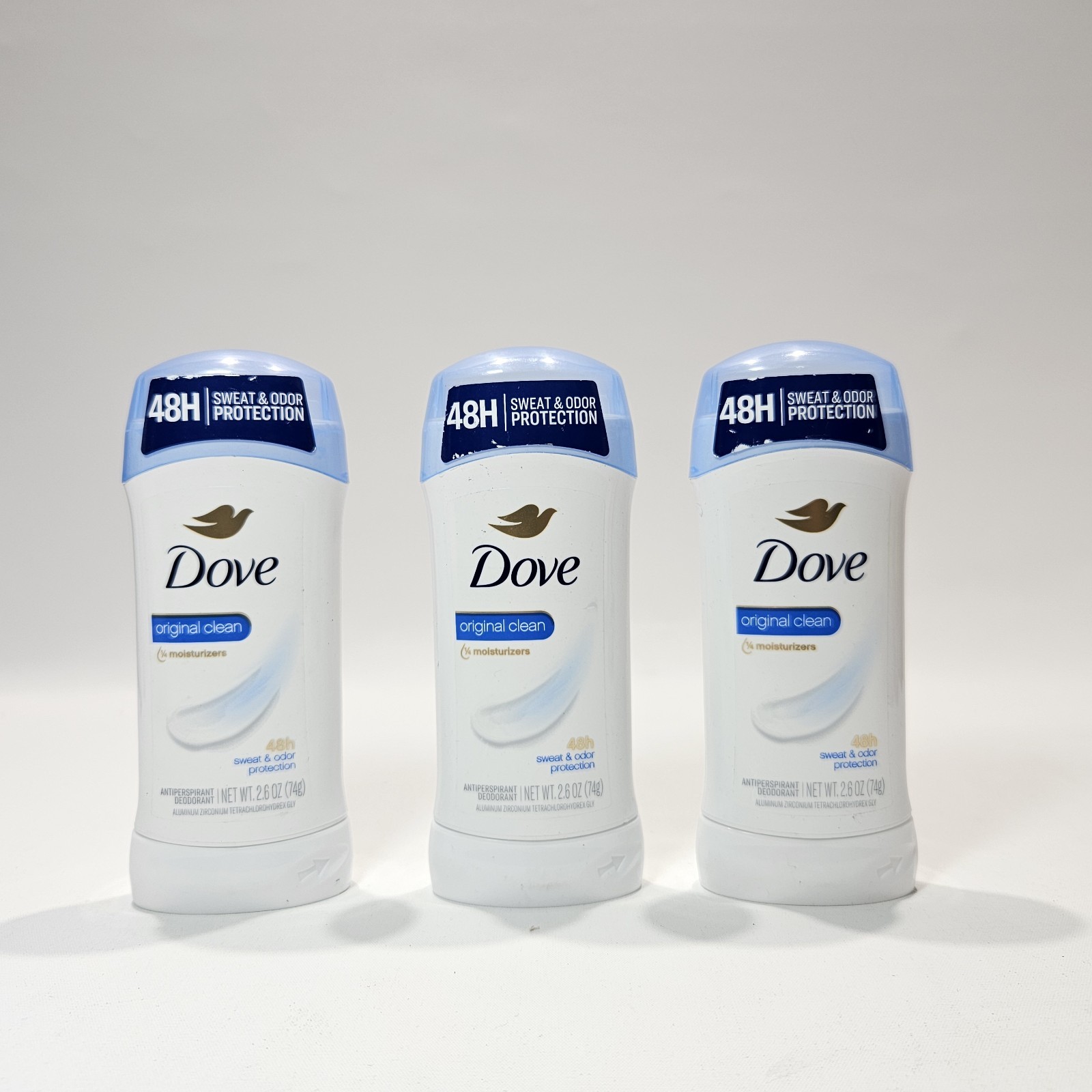 Dove Solid Antiperspirant Deodorant Women Original Clean – 2.6 Oz