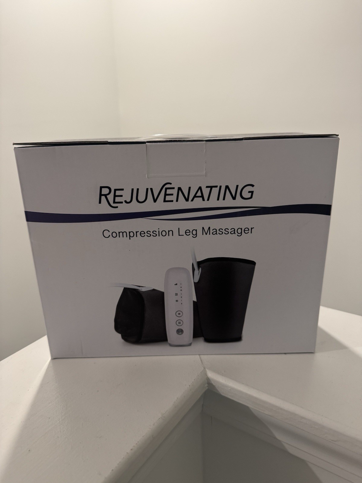 Rejuvenating Compression Leg Massager – 2 Modes, 3 Intensities – Open Box New