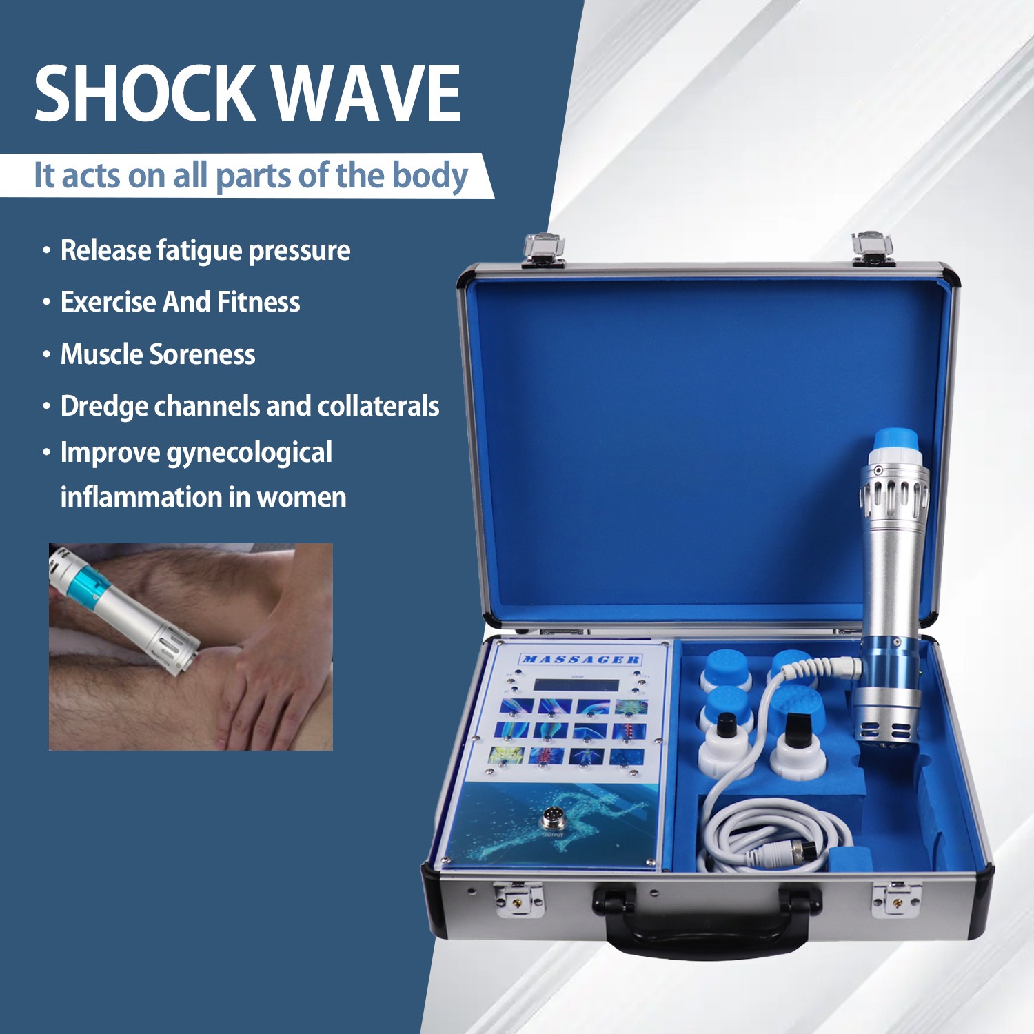 Shockwave Therapy Machine For ED Erectile Dysfunction Treatment Pain Relief USA