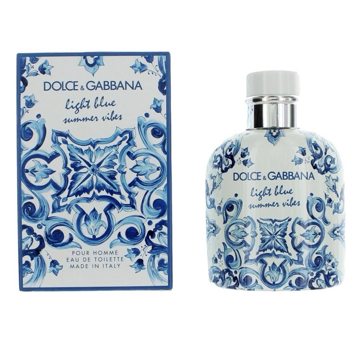 Dolce&Gabbana Light Blue Summer Vibes Pour Homme EDT Spray 4.2 fl oz Citrus