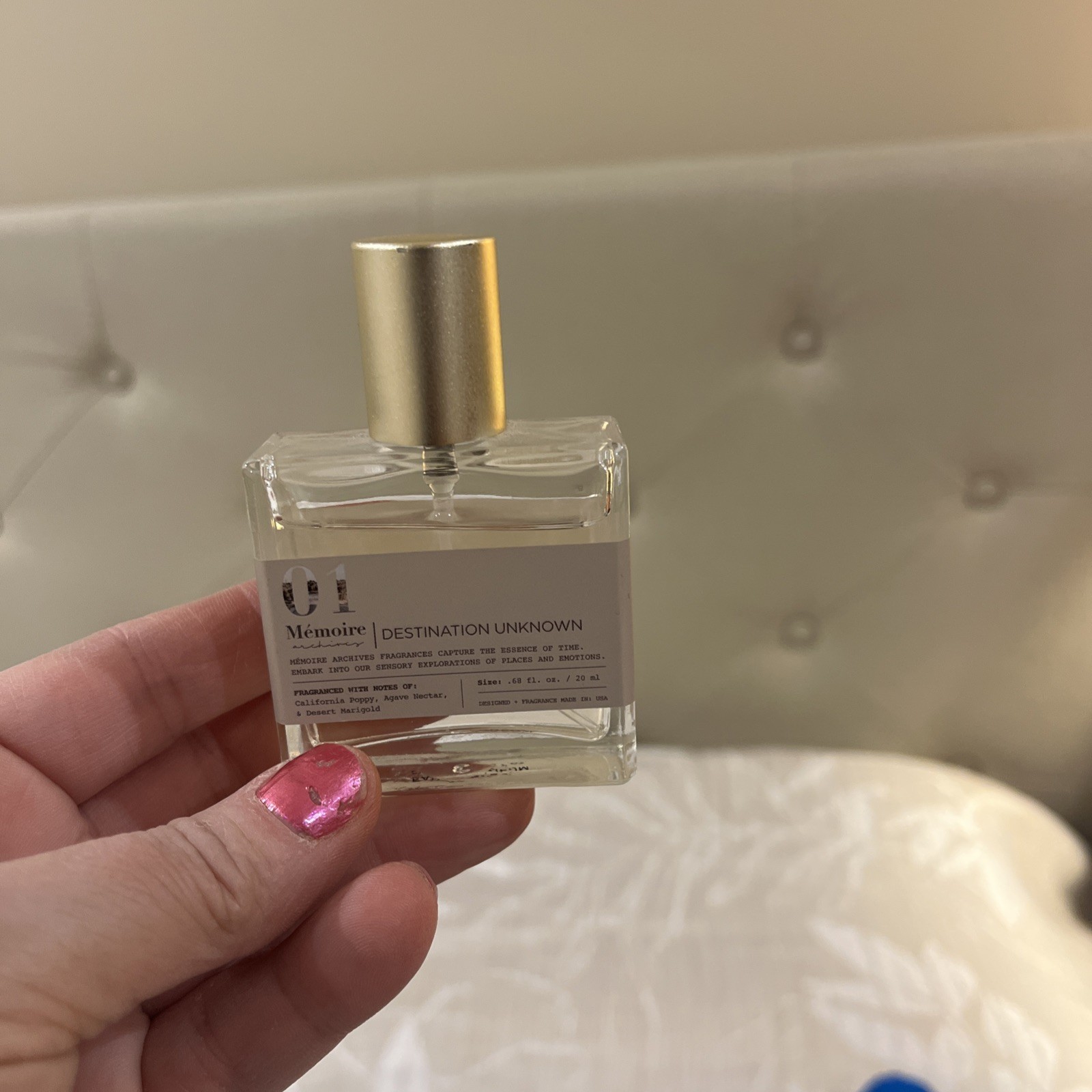 Memoire Archives 01 Destination Unknown Eau de Parfum Fragrance Spray .68 Fl Oz