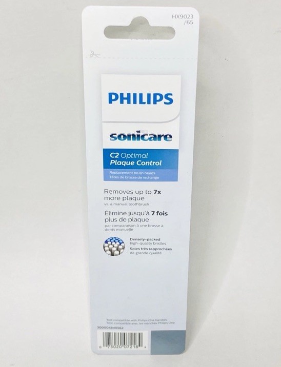 Philips Sonicare C2 Optimal Plaque Control 3 Replacement Brush Heads HX9023/65