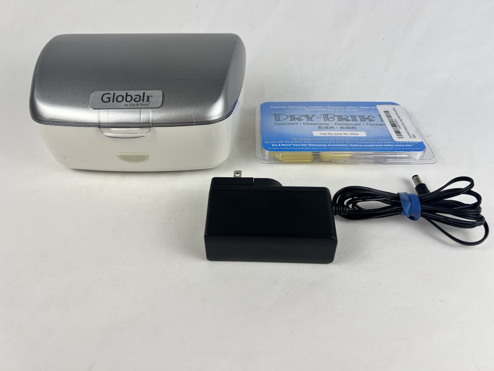 Dry & Store Global II Hearing Aid Dehumidifier Model TRG-AA With Cable