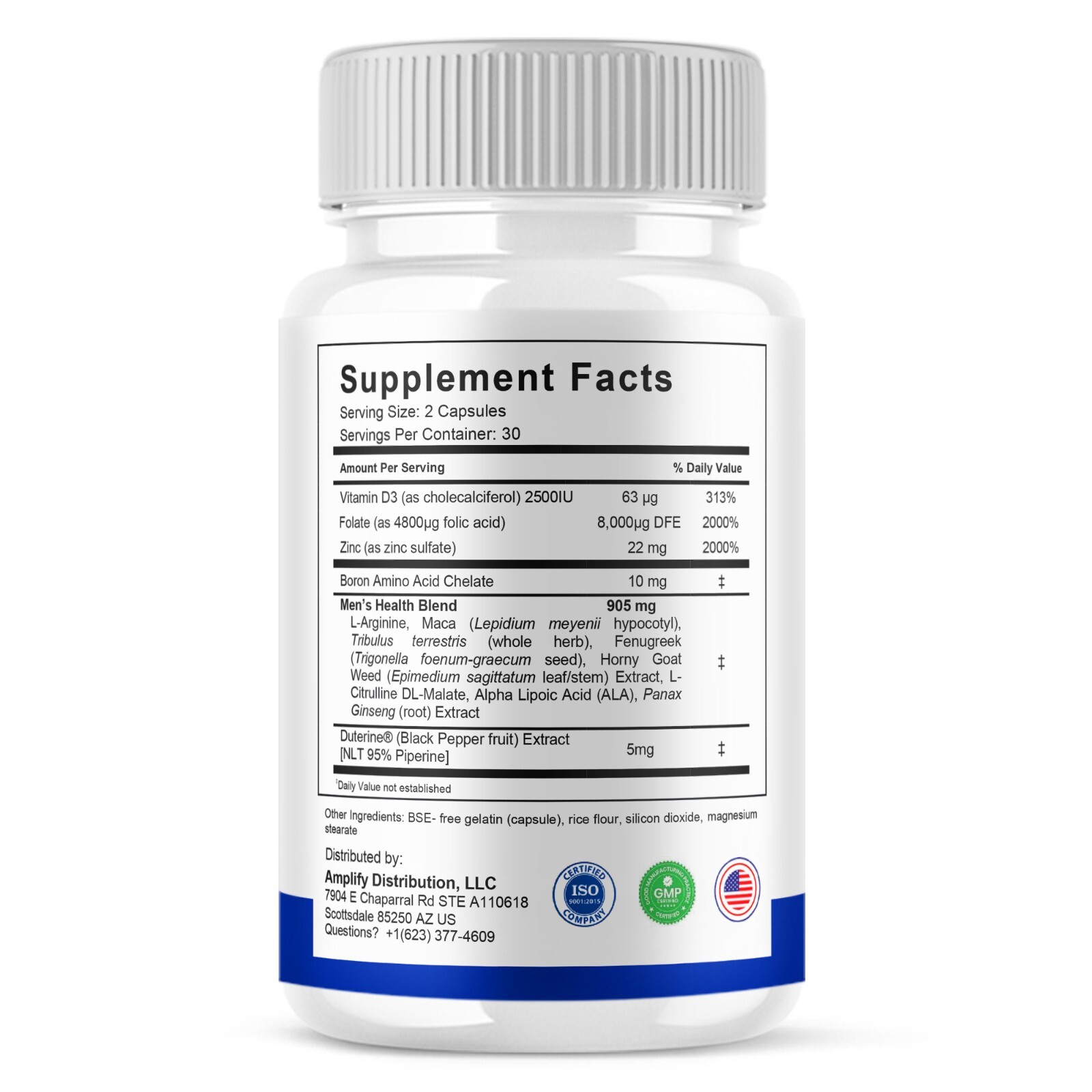 Peak Man Advanced Performance, PeakMan Maximum Strength (60 Capsules)