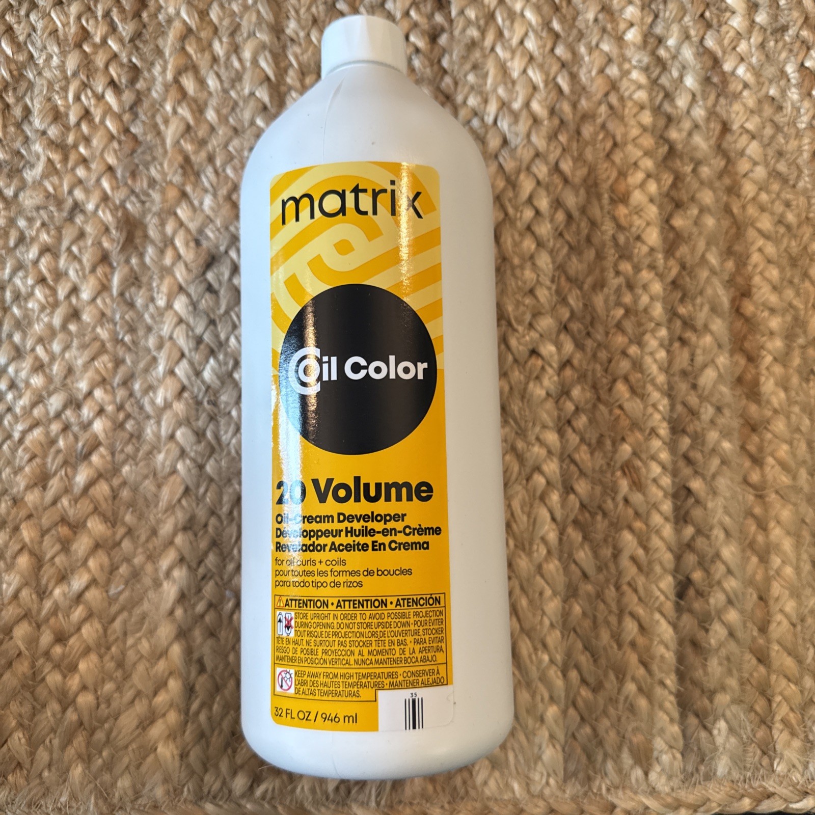 Matrix Coil Color 20 Volume Oil-Cream Developer 32 oz. Hard To Find
