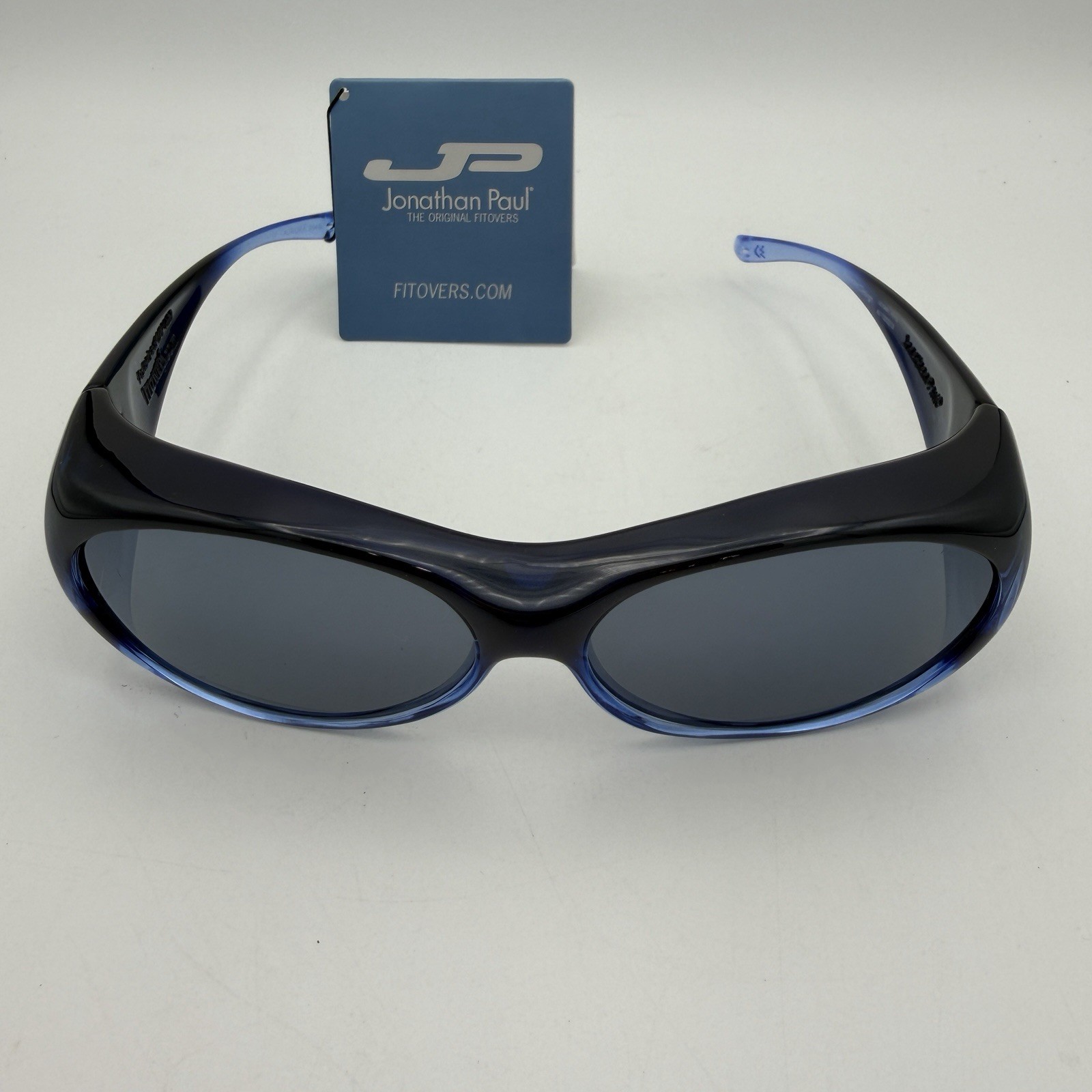 JONATHAN PAUL Polarized Sunglasses Fitovers Aurora Sapphire Grey Small AR004S